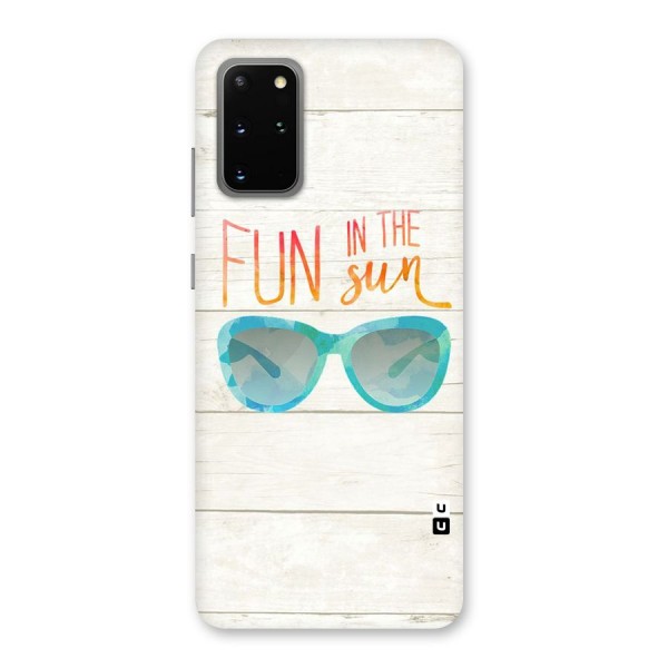 Sun Fun Back Case for Galaxy S20 Plus