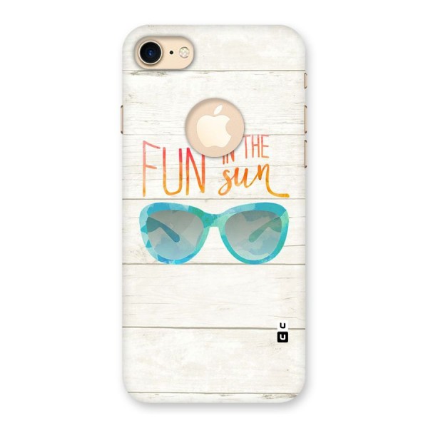 Sun Fun Back Case for iPhone 7 Logo Cut