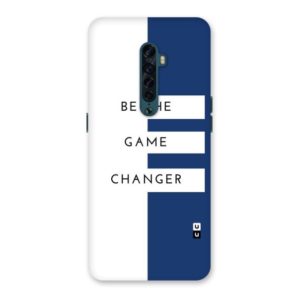 The Game Changer Back Case for Oppo Reno2