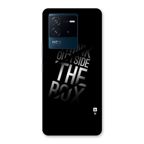 Think Outside the Box Back Case for Vivo iQOO Neo 6 5G