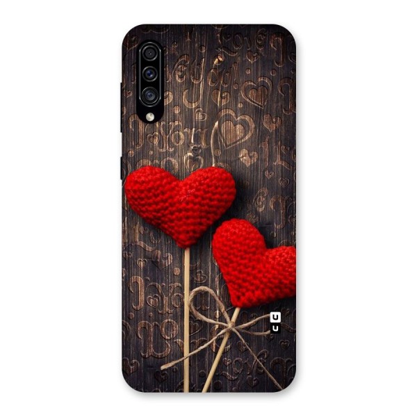 Thread Art Wooden Print Back Case for Galaxy A30s