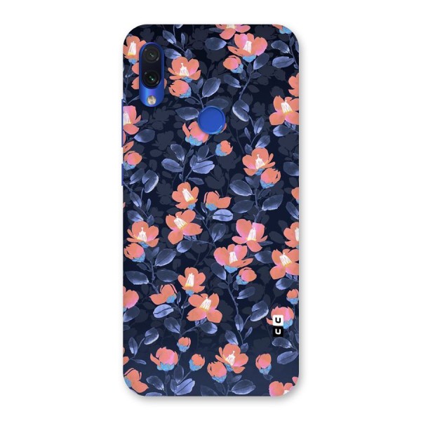 Tiny Peach Flowers Back Case for Redmi Note 7