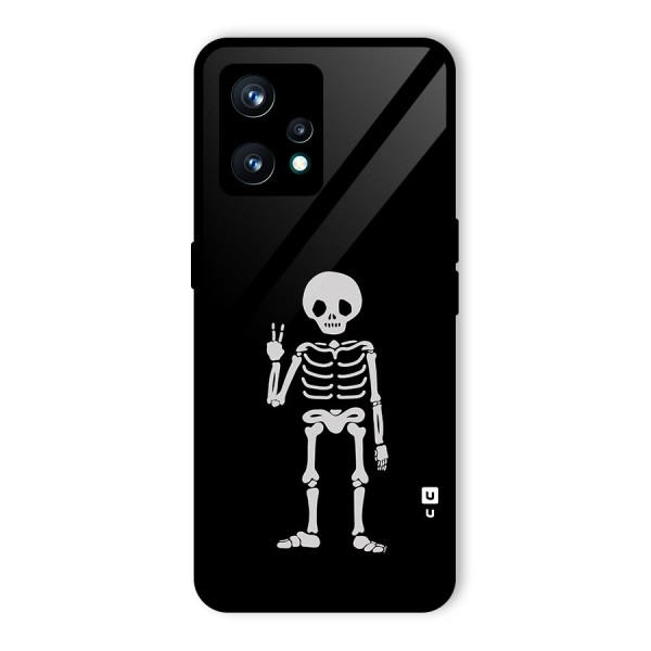 Victory Skeleton Spooky Glass Back Case for Realme 9 Pro Plus 5G