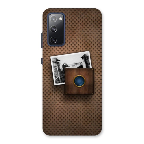 Vintage Wood Camera Back Case for Galaxy S20 FE
