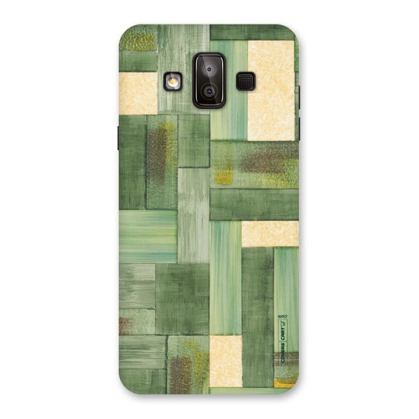 Wooden Green Texture Back Case for Galaxy J7 Duo