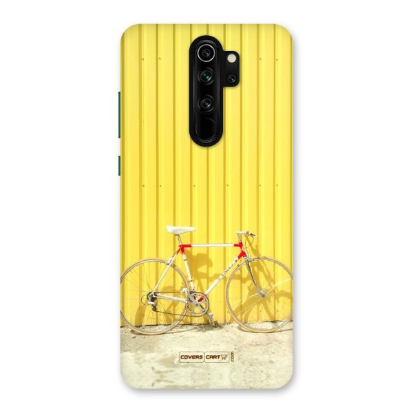 Yellow Cycle Classic Back Case for Redmi Note 8 Pro