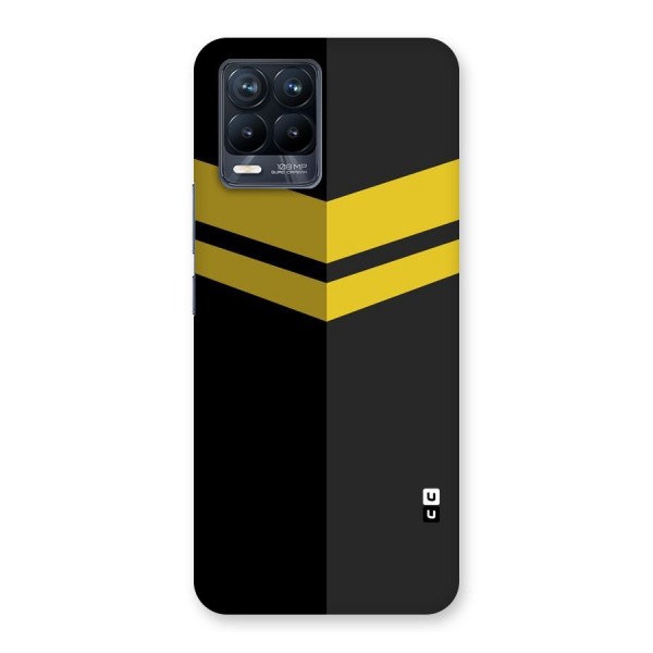 Yellow Lines Back Case for Realme 8 Pro