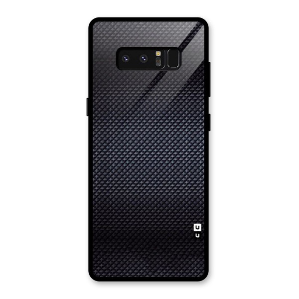 Black Diamond Glass Back Case for Galaxy Note 8