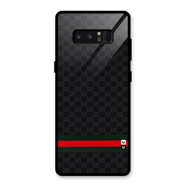 Classiest Of All Glass Back Case for Galaxy Note 8