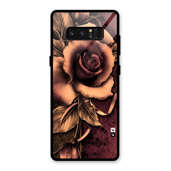 Elite Artsy Glass Back Case for Galaxy Note 8