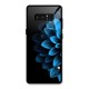 Petals In Blue Glass Back Case for Galaxy Note 8