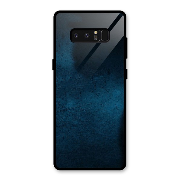 Royal Blue Glass Back Case for Galaxy Note 8