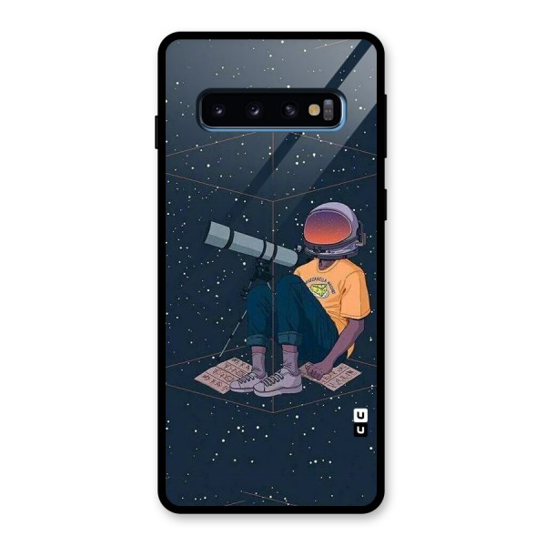 AstroNOT Glass Back Case for Galaxy S10