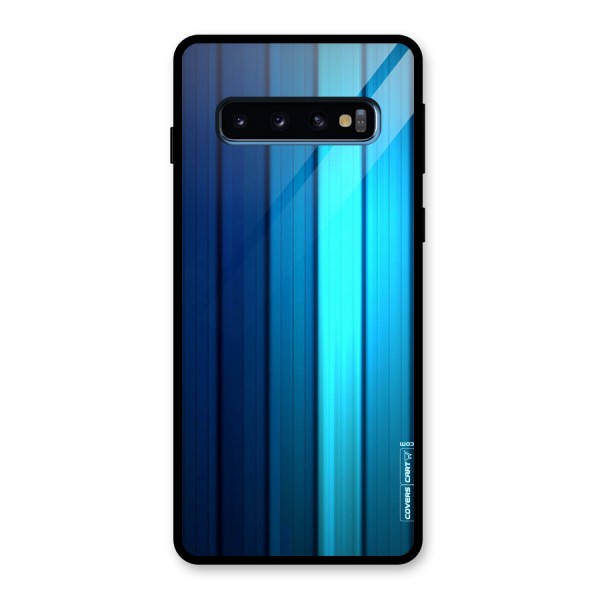 Blue Hues Glass Back Case for Galaxy S10