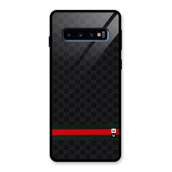 Classiest Of All Glass Back Case for Galaxy S10