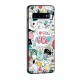 Heart 90s Glass Back Case for Galaxy S10