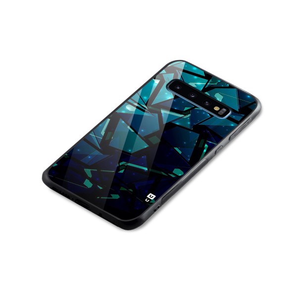 Abstract Glass Design Glass Back Case for Galaxy S10