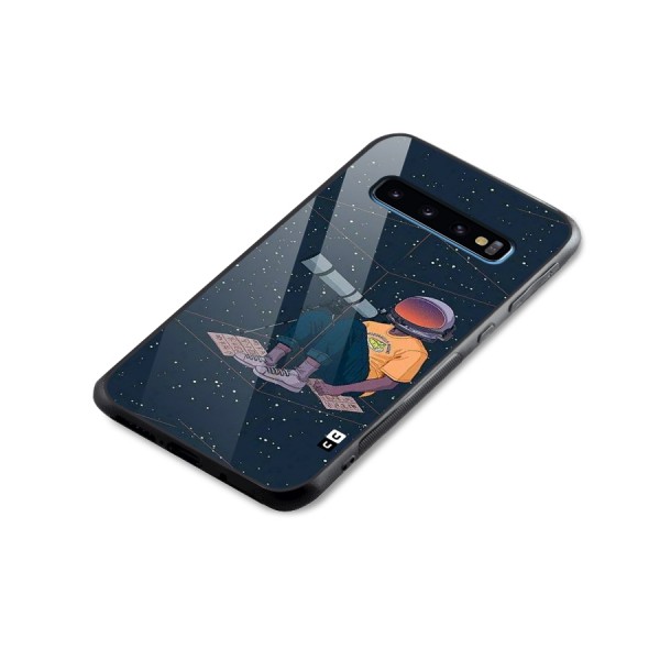 AstroNOT Glass Back Case for Galaxy S10