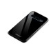 Simple Black Glass Back Case for Galaxy S10