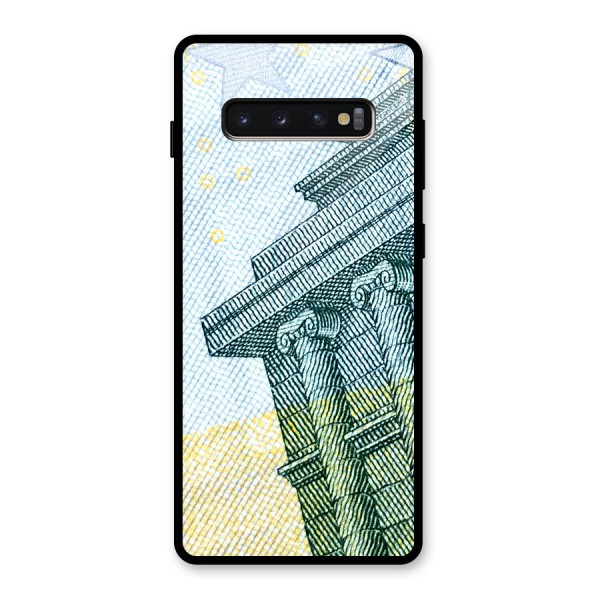 Baroque and Rococo style Glass Back Case for Galaxy S10 Plus