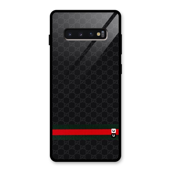 Classiest Of All Glass Back Case for Galaxy S10 Plus