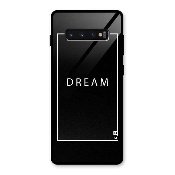 Dream Classic Glass Back Case for Galaxy S10 Plus