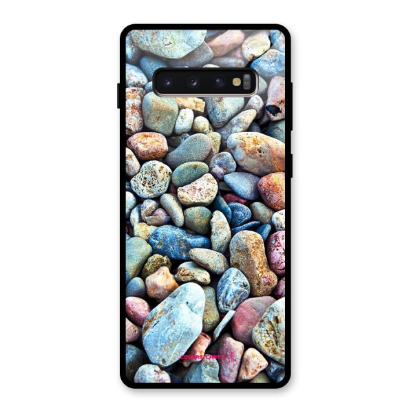 Pebbles Glass Back Case for Galaxy S10 Plus