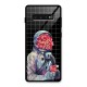 Robot Rose Glass Back Case for Galaxy S10 Plus