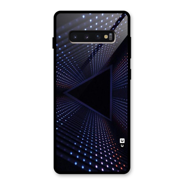 Stars Abstract Glass Back Case for Galaxy S10 Plus