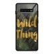 Wild Leaf Thing Glass Back Case for Galaxy S10 Plus
