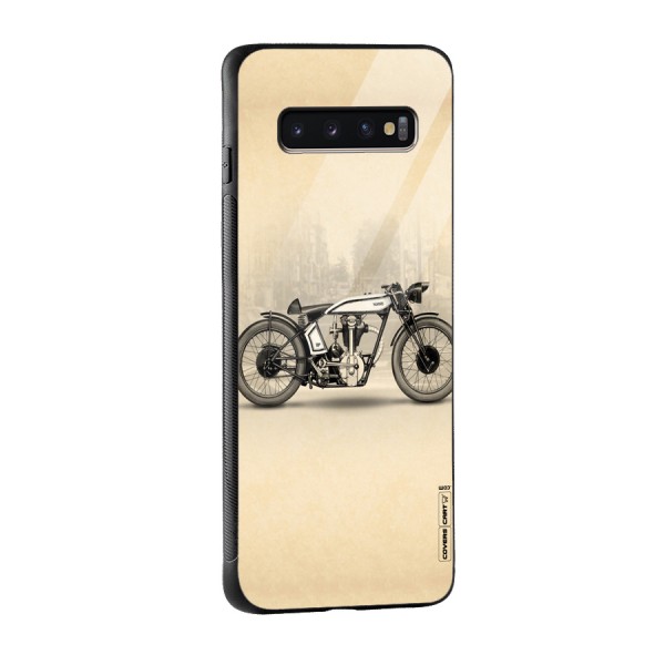 Bike Ride Glass Back Case for Galaxy S10 Plus