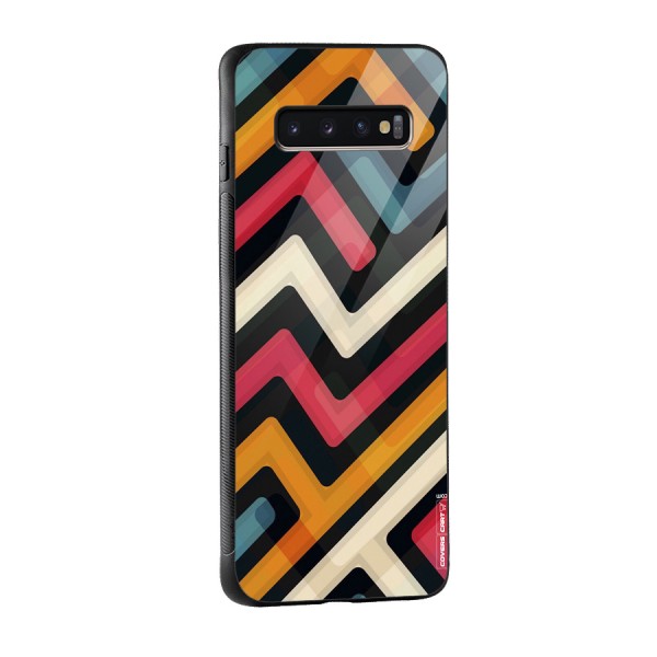 Pipelines Glass Back Case for Galaxy S10 Plus