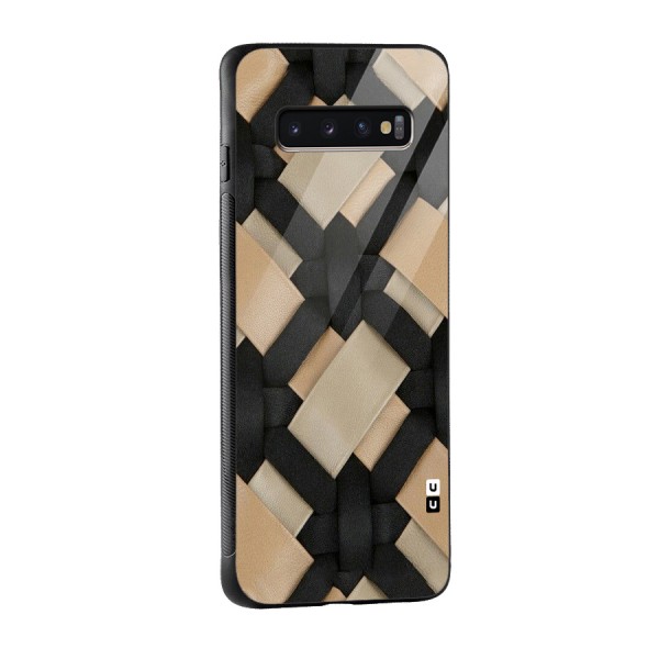 Shade Thread Glass Back Case for Galaxy S10 Plus