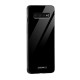 Simple Black Glass Back Case for Galaxy S10 Plus
