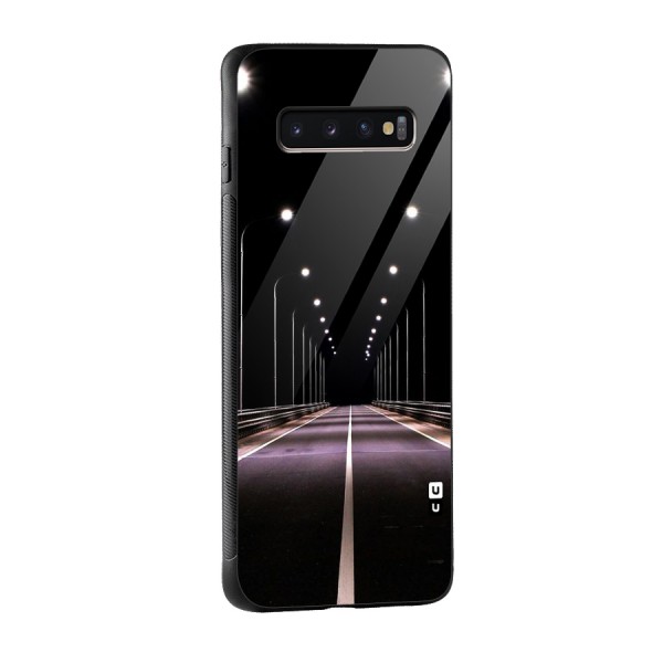 Street Light Glass Back Case for Galaxy S10 Plus