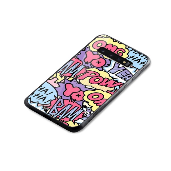 Bam Omg Glass Back Case for Galaxy S10 Plus