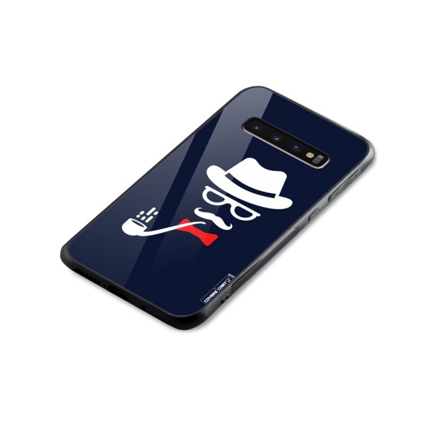 Classy Dad Glass Back Case for Galaxy S10 Plus