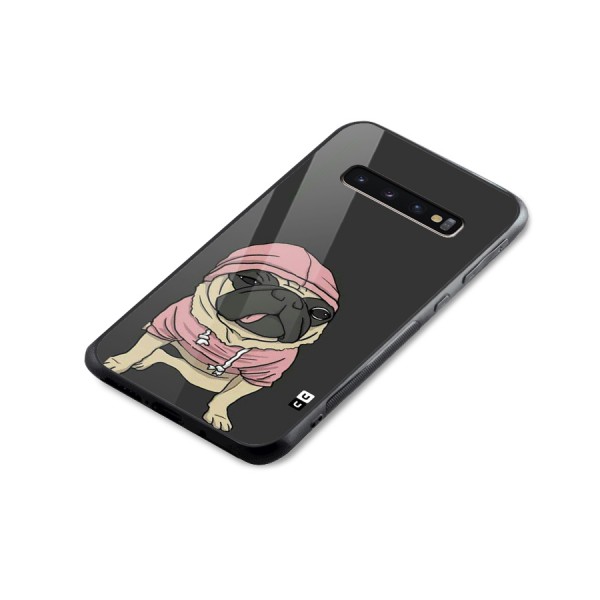 Pug Swag Glass Back Case for Galaxy S10 Plus