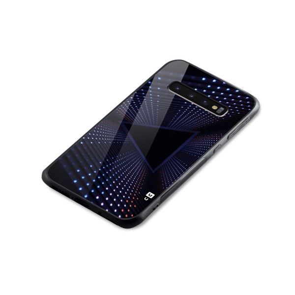 Stars Abstract Glass Back Case for Galaxy S10 Plus