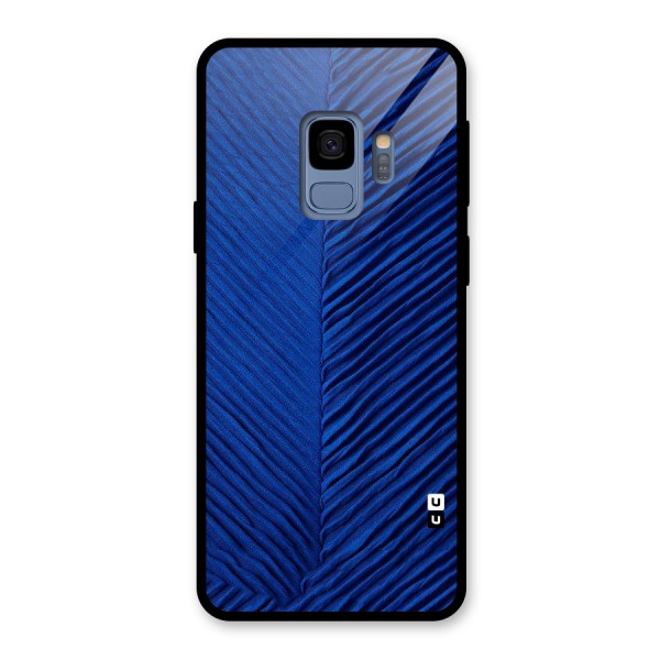 Classy Blues Glass Back Case for Galaxy S9