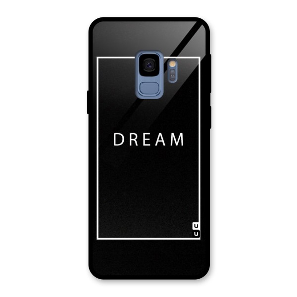 Dream Classic Glass Back Case for Galaxy S9