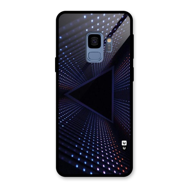 Stars Abstract Glass Back Case for Galaxy S9