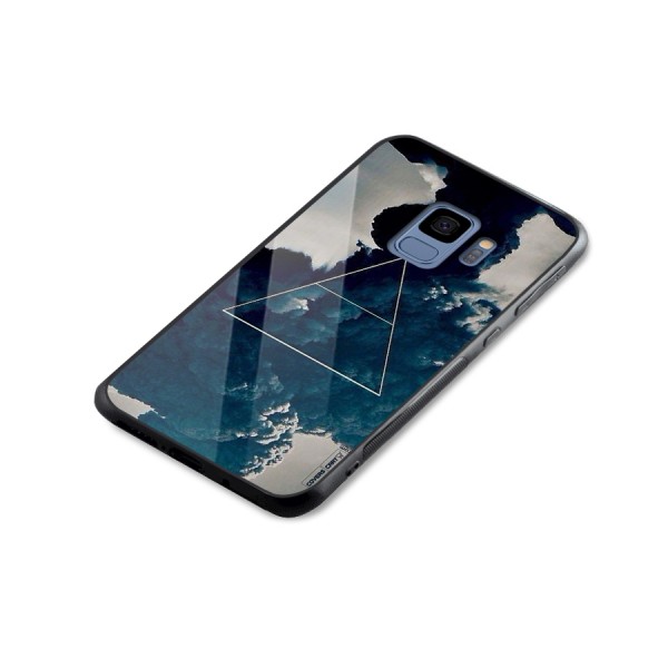 Blue Hue Smoke Glass Back Case for Galaxy S9