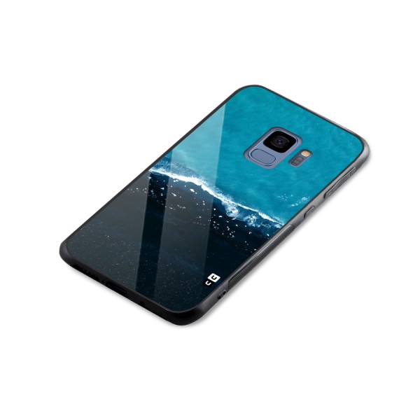 Ocean Blues Glass Back Case for Galaxy S9