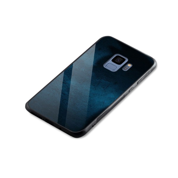 Royal Blue Glass Back Case for Galaxy S9