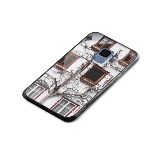 Tree House Glass Back Case for Galaxy S9
