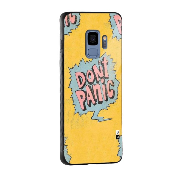 No Panic Glass Back Case for Galaxy S9
