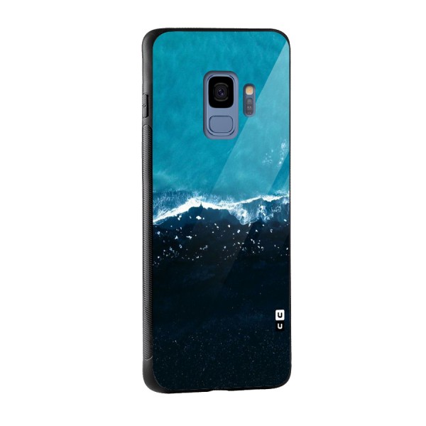 Ocean Blues Glass Back Case for Galaxy S9