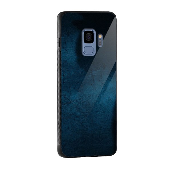 Royal Blue Glass Back Case for Galaxy S9