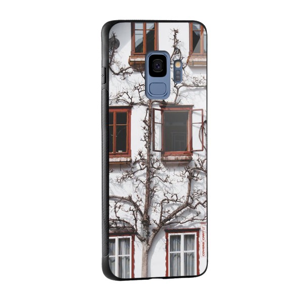 Tree House Glass Back Case for Galaxy S9